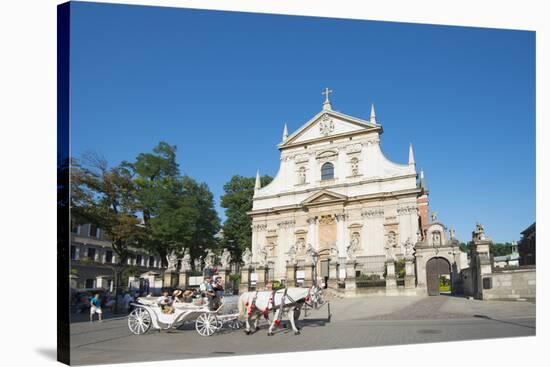 Saint Peter and Saint Paul's Church, UNESCO World Heritage Site, Krakow, Malopolska, Poland, Europe-Christian Kober-Stretched Canvas