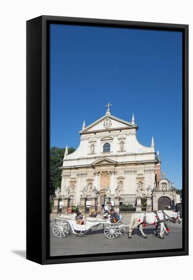 Saint Peter and Saint Paul's Church, UNESCO World Heritage Site, Krakow, Malopolska, Poland, Europe-Christian Kober-Framed Stretched Canvas