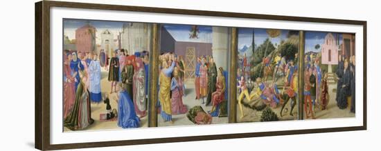 Saint Peter and Simon Magnus-Benozzo Gozzoli-Framed Premium Giclee Print