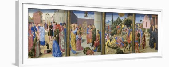 Saint Peter and Simon Magnus-Benozzo Gozzoli-Framed Premium Giclee Print