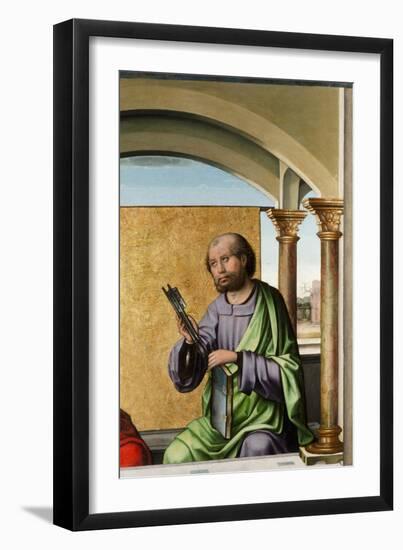 Saint Peter, C.1495-Pedro Berruguete-Framed Giclee Print