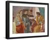 Saint Peter Confronts Simon Magus before Nero-Filippo Brunelleschi-Framed Giclee Print