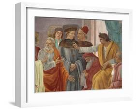 Saint Peter Confronts Simon Magus before Nero-Filippo Brunelleschi-Framed Giclee Print