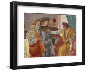 Saint Peter Confronts Simon Magus before Nero-Filippo Brunelleschi-Framed Giclee Print