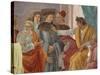 Saint Peter Confronts Simon Magus before Nero-Filippo Brunelleschi-Stretched Canvas