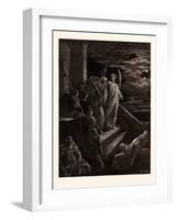 Saint Peter Delivered from Prison-Gustave Dore-Framed Giclee Print