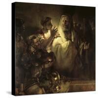 Saint Peter Denying Christ-Rembrandt van Rijn-Stretched Canvas