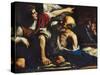 Saint Peter Freed by the Angel-Guercino (Giovanni Francesco Barbieri)-Stretched Canvas
