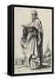 Saint Peter from Les Grands Apôtres (The Large Apostles), 1631 (Etching)-Jacques Callot-Framed Stretched Canvas