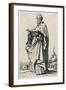 Saint Peter from Les Grands Apôtres (The Large Apostles), 1631 (Etching)-Jacques Callot-Framed Giclee Print