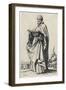 Saint Peter from Les Grands Apôtres (The Large Apostles), 1631 (Etching)-Jacques Callot-Framed Giclee Print