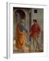 Saint Peter Hands the Tribute to the Tax Collector-Masaccio-Framed Giclee Print