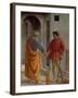 Saint Peter Hands the Tribute to the Tax Collector-Masaccio-Framed Giclee Print