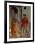 Saint Peter Hands the Tribute to the Tax Collector-Masaccio-Framed Giclee Print