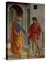Saint Peter Hands the Tribute to the Tax Collector-Masaccio-Stretched Canvas