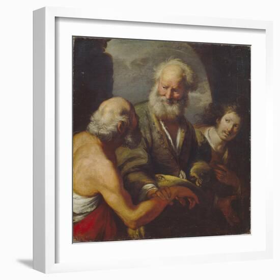 Saint Peter Healing a Paralytic-Bernardo Strozzi-Framed Giclee Print