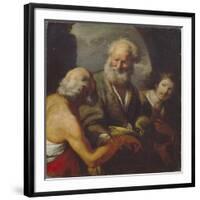 Saint Peter Healing a Paralytic-Bernardo Strozzi-Framed Giclee Print