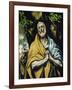 Saint Peter in Penitence, 1585-1590-El Greco-Framed Giclee Print