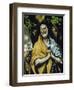 Saint Peter in Penitence, 1585-1590-El Greco-Framed Giclee Print