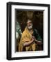 Saint Peter in Tears-El Greco-Framed Giclee Print