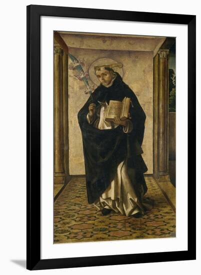 Saint Peter Martyr, 1493-1499-Pedro Berruguete-Framed Giclee Print