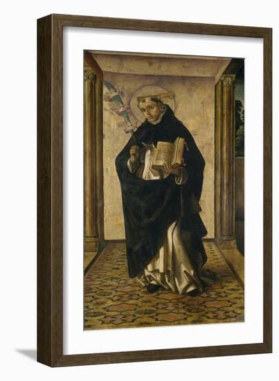 Saint Peter Martyr, 1493-1499-Pedro Berruguete-Framed Giclee Print