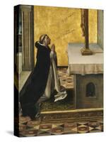 Saint Peter Martyr at Prayer, 1493-1499-Pedro Berruguete-Stretched Canvas