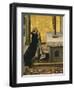 Saint Peter Martyr at Prayer, 1493-1499-Pedro Berruguete-Framed Giclee Print