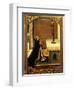 Saint Peter Martyr at Prayer-Pedro Berruguete-Framed Giclee Print