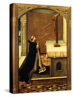 Saint Peter Martyr at Prayer-Pedro Berruguete-Stretched Canvas