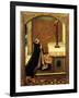 Saint Peter Martyr at Prayer-Pedro Berruguete-Framed Giclee Print