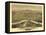 Saint Peter, Minnesota - Panoramic Map-Lantern Press-Framed Stretched Canvas