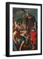Saint Peter of Alcantara's Preaching-Antonio Elenetti-Framed Giclee Print