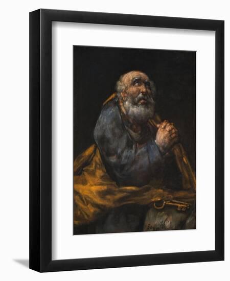 Saint Peter Repentant-Francis G Mayer-Framed Giclee Print