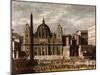 Saint Peter's Basilica, Rome, Ca. 1630-Viviano Codazzi-Mounted Giclee Print