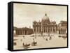Saint Peter's Basilica, Rome-null-Framed Stretched Canvas