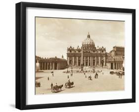 Saint Peter's Basilica, Rome-null-Framed Photographic Print