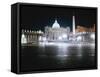 Saint Peter's Square and Basilica-null-Framed Stretched Canvas