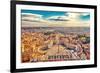 Saint Peter's Square in Vatican and Aerial View of Rome-S Borisov-Framed Photographic Print