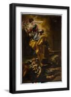 Saint Peter the Apostle Freed from Prison, 17Th Century-Gregorio De Ferrari-Framed Giclee Print