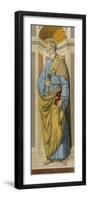 Saint Peter the First Pope Depicted Clutching the Keys of the Kingdom Given Him by Jesus-null-Framed Photographic Print