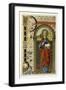 Saint Peter the First Pope Depicted Holding the Key of the Kingdom the Vatican-null-Framed Art Print