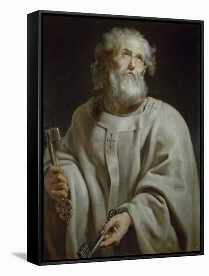 Saint Peter-Peter Paul Rubens-Framed Stretched Canvas