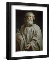 Saint Peter-Peter Paul Rubens-Framed Premium Giclee Print