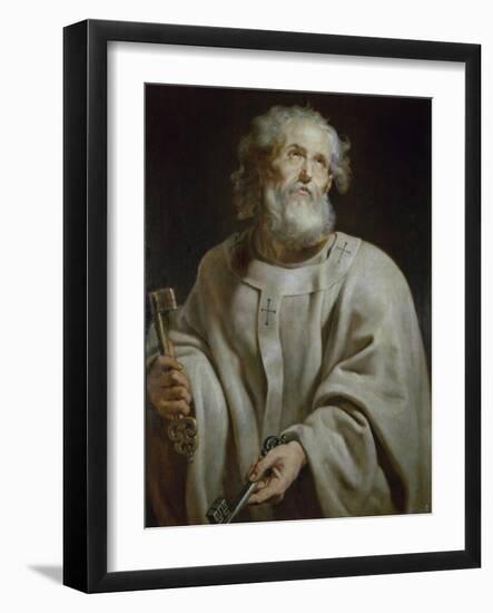 Saint Peter-Peter Paul Rubens-Framed Giclee Print