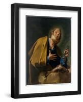 Saint Peter-Giovanni Battista Pittoni-Framed Giclee Print