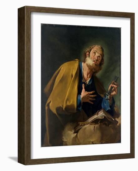 Saint Peter-Giovanni Battista Pittoni-Framed Giclee Print