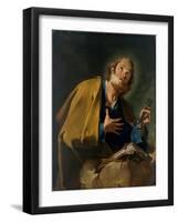 Saint Peter-Giovanni Battista Pittoni-Framed Giclee Print