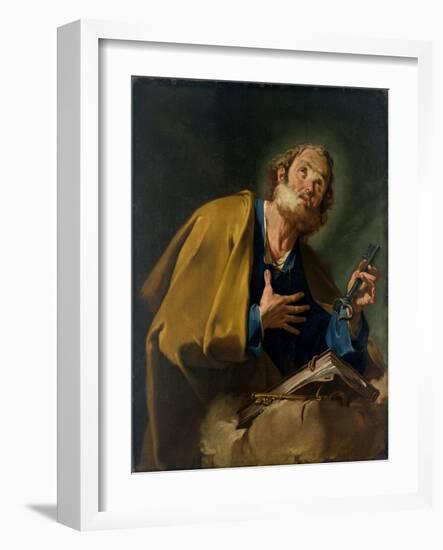 Saint Peter-Giovanni Battista Pittoni-Framed Giclee Print