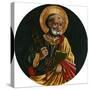 Saint Peter-Bartolomeo Caporali-Stretched Canvas